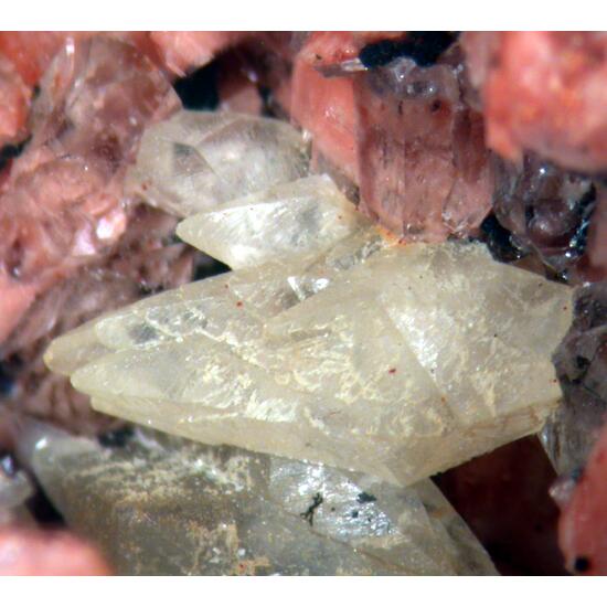 Calcite Synchysite-(Ce) & Orthoclase