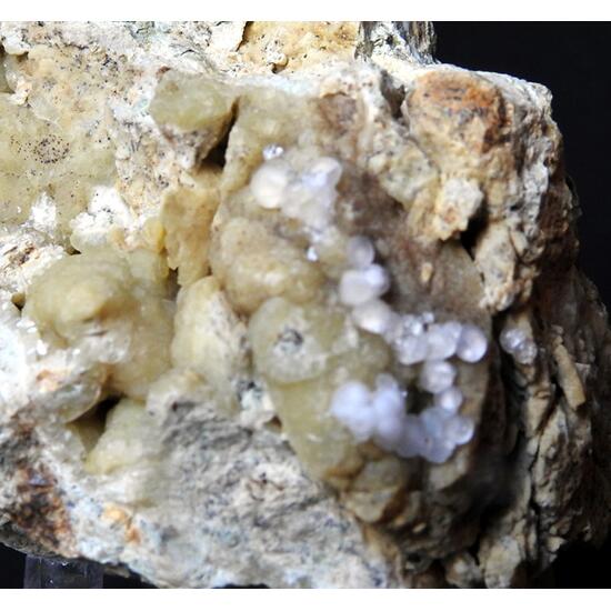 Volkonskoite Calcite & Melanophlogite