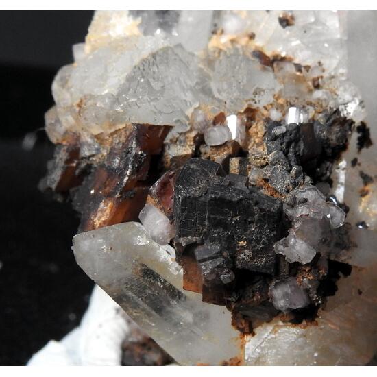 Rhodochrosite Apatite Fluorite & Quartz