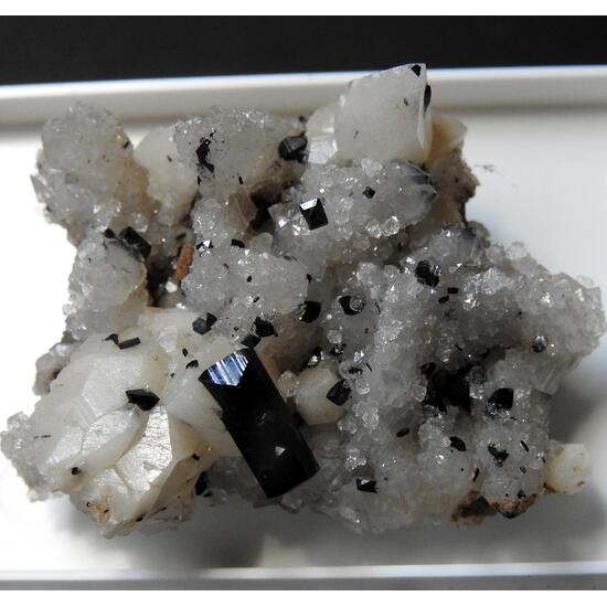 Ilvaite & Quartz