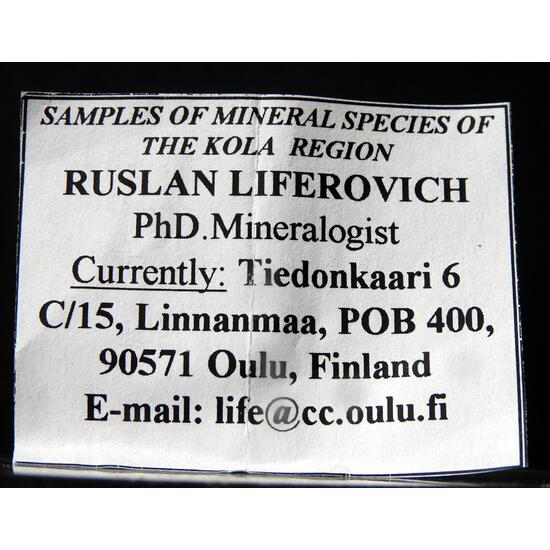 Barylite Aegirine & Amphibole