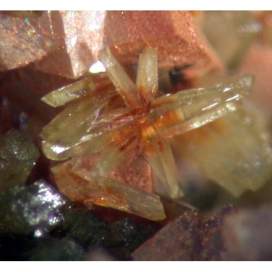 Talmessite & Calcite