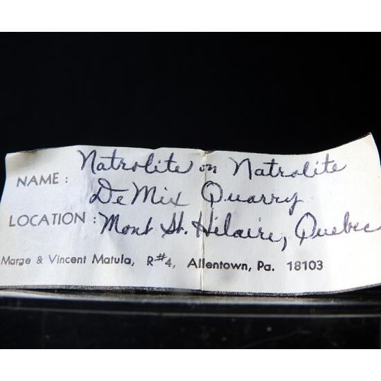 Natrolite & Aegirine