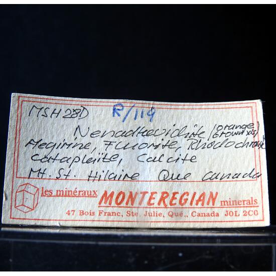 Nenadkevichite Fluorite & Catapleiite