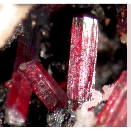 Proustite Polybasite & Minium