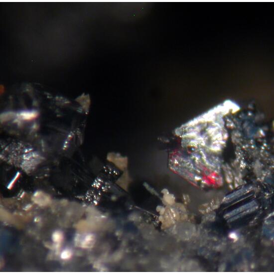 Proustite Polybasite & Minium