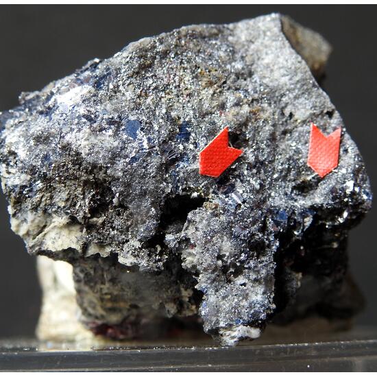 Proustite Polybasite & Minium