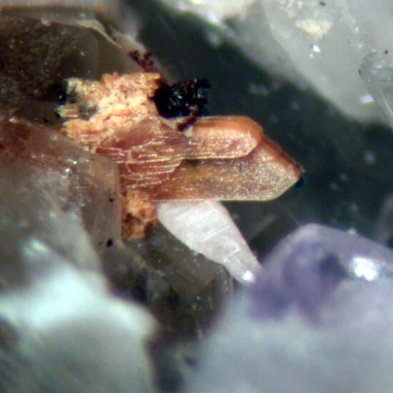 Euxenite-(Y) Synchysite-(Ce) & Fluorite