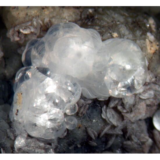 Melanophlogite Calcite & Volkonskoite