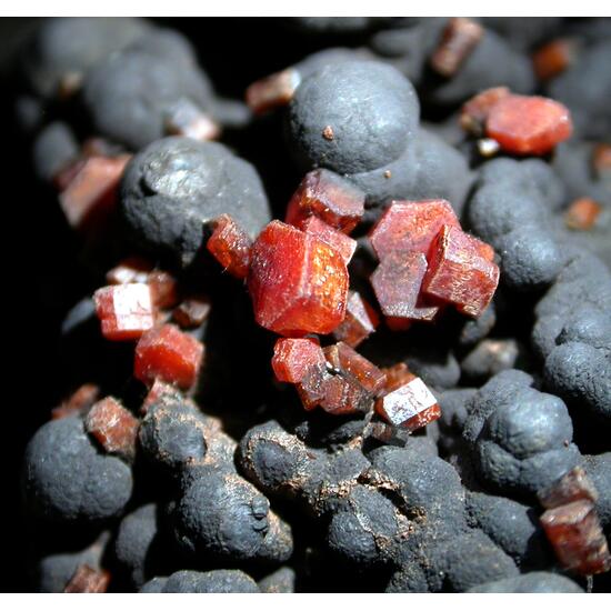 Vanadinite & Goethite