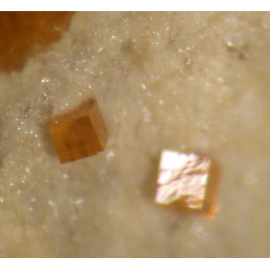 Pharmacosiderite & Baryte