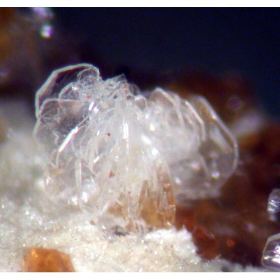 Pharmacosiderite & Baryte