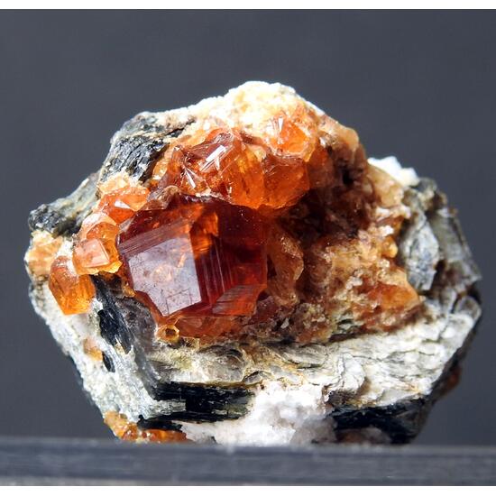 Spessartine & Quartz
