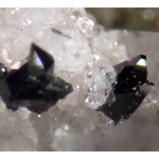 Calcite Anatase Pyrite & Tourmaline