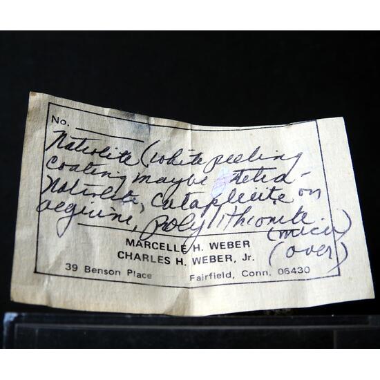 Natrolite Catapleiite & Aegirine