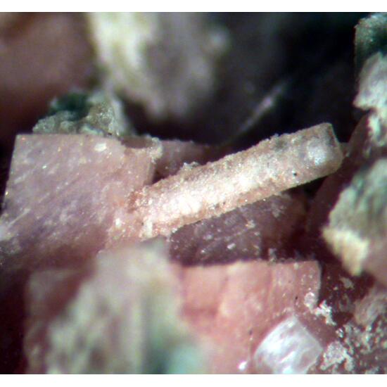 Rhodochrosite Nenadkevichite & Calcite