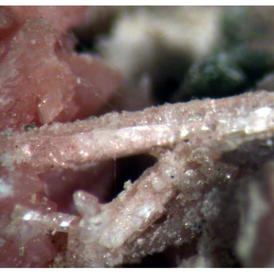 Rhodochrosite Nenadkevichite & Calcite