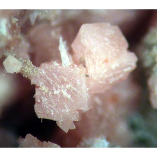 Rhodochrosite Nenadkevichite & Calcite