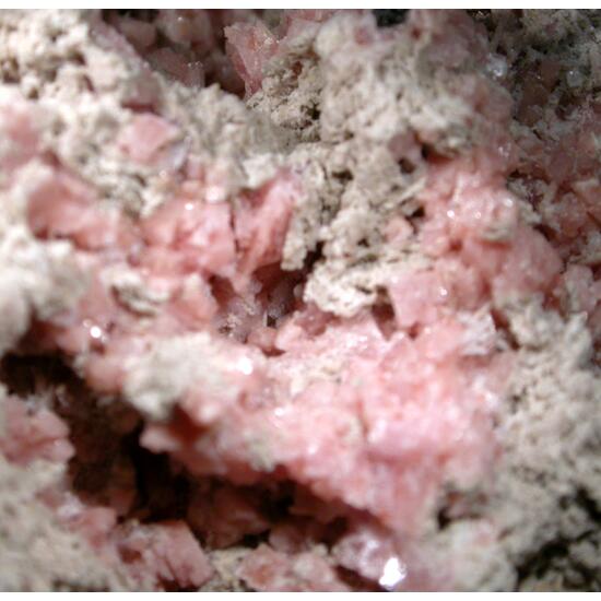 Rhodochrosite Nenadkevichite & Calcite