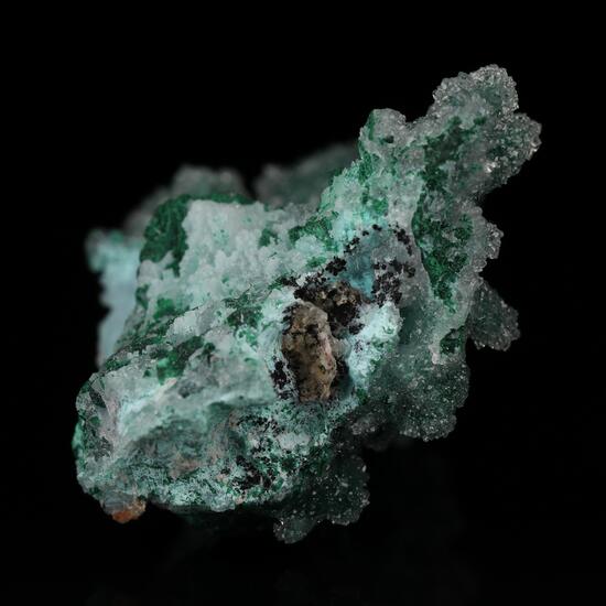Quartz On Malachite On Chrysocolla Psm Azurite