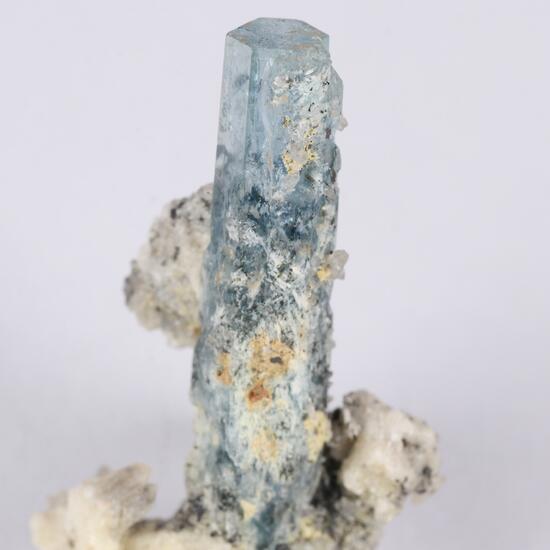 Topaz & Quartz On Aquamarine