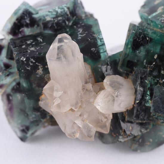 Fluorite & Quartz