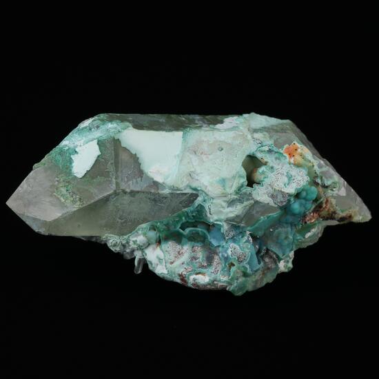 Chrysocolla On Quartz