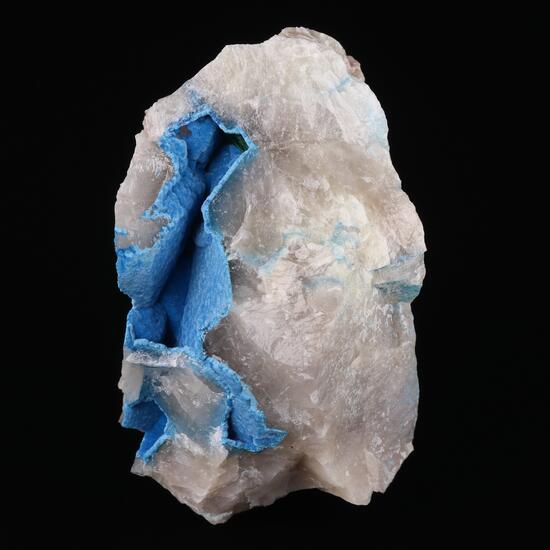 Malachite & Shattuckite On Quartz