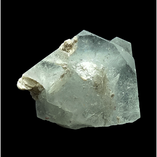 Aquamarine With Muscovite