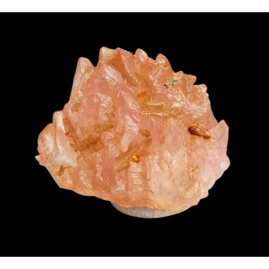 Rose Quartz With Childrenite