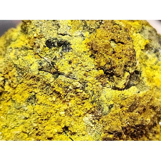 Carnotite On Uraninite