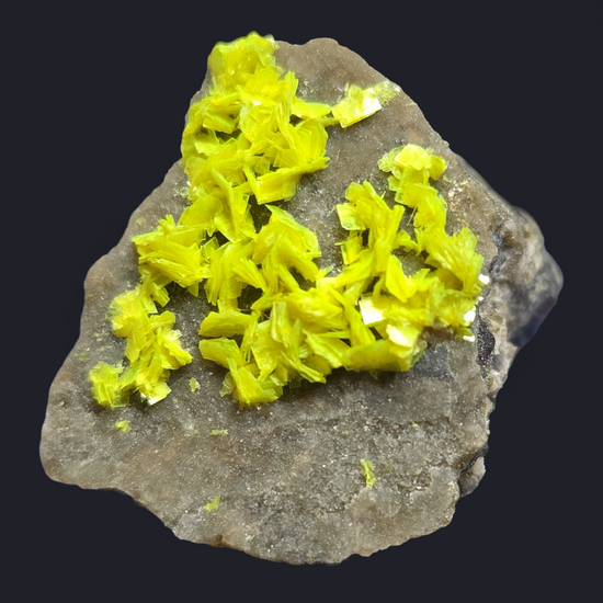 Autunite On Granite