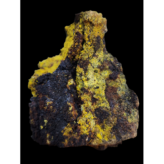 Carnotite On Uraninite