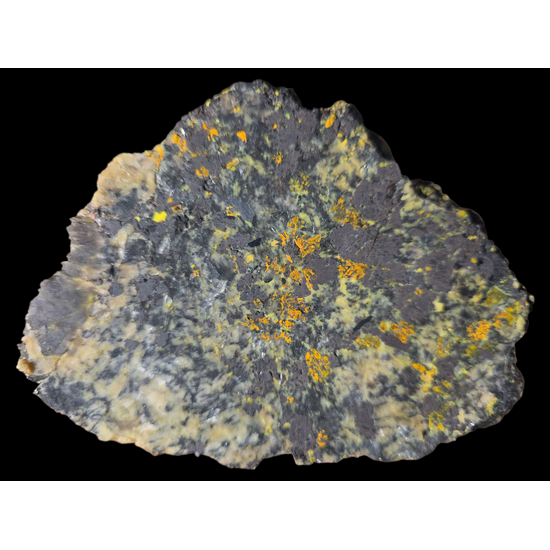 Gummite With Uraninite & Autunite