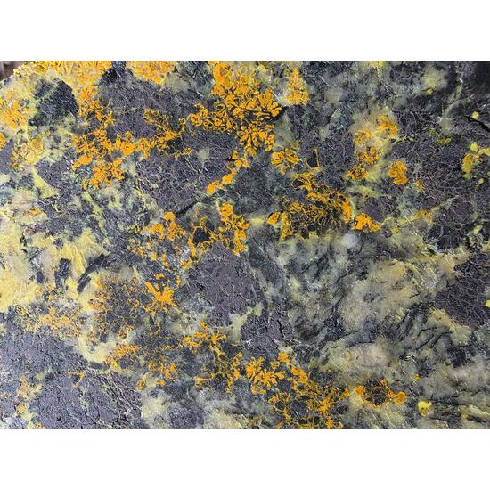 Gummite With Uraninite & Autunite