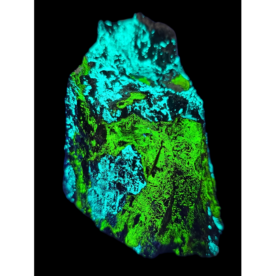 Andersonite With Natrozippeite Psm Petrified Wood