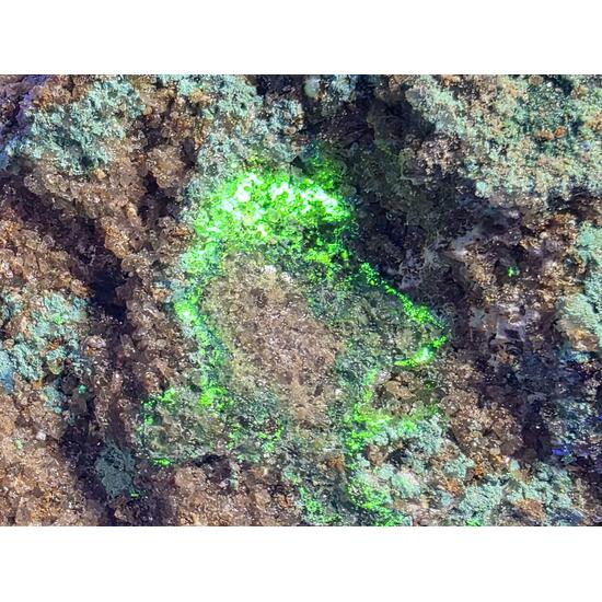 D'Ansite With Brochantite