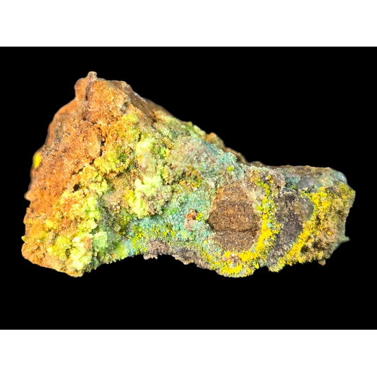 Johannite With Zippeite