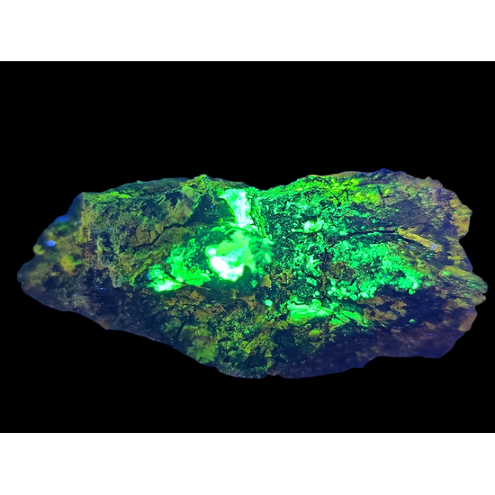 Uranopilite On Uraninite Psm Wood