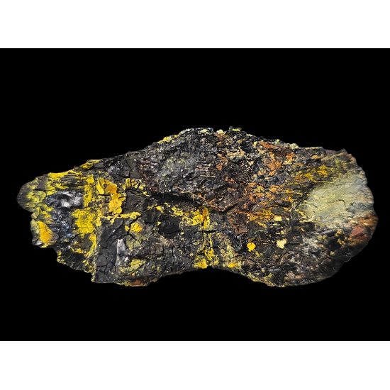 Uranopilite On Uraninite Psm Wood