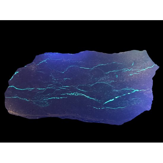 Andersonite With Uraninite & Pyrite In Sandstone