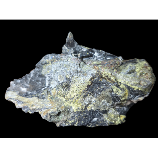 Pyrite With Andersonite & Uraninite