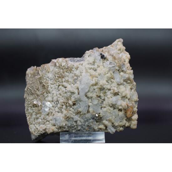 Beryl Var Goshenite Muscovite & Albite