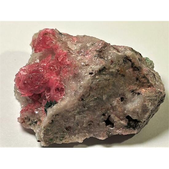 Cobaltoan Calcite Malachite & Quartz