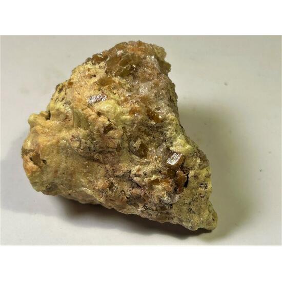 Anglesite & Sulphur In Gypsum