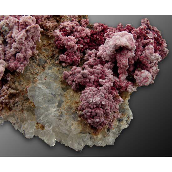 Erythrite On Skutterudite