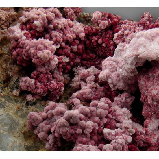 Erythrite On Skutterudite