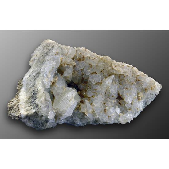 Scheelite On Fluorite