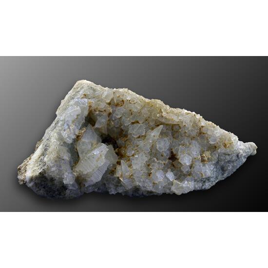 Scheelite On Fluorite