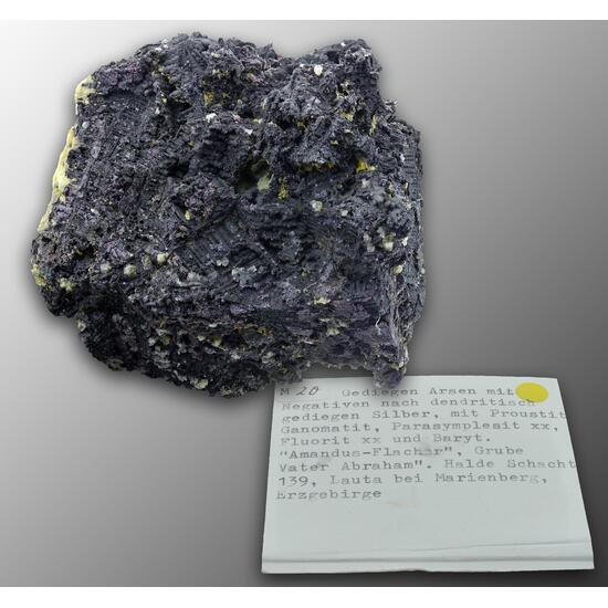 Proustite & Native Silver